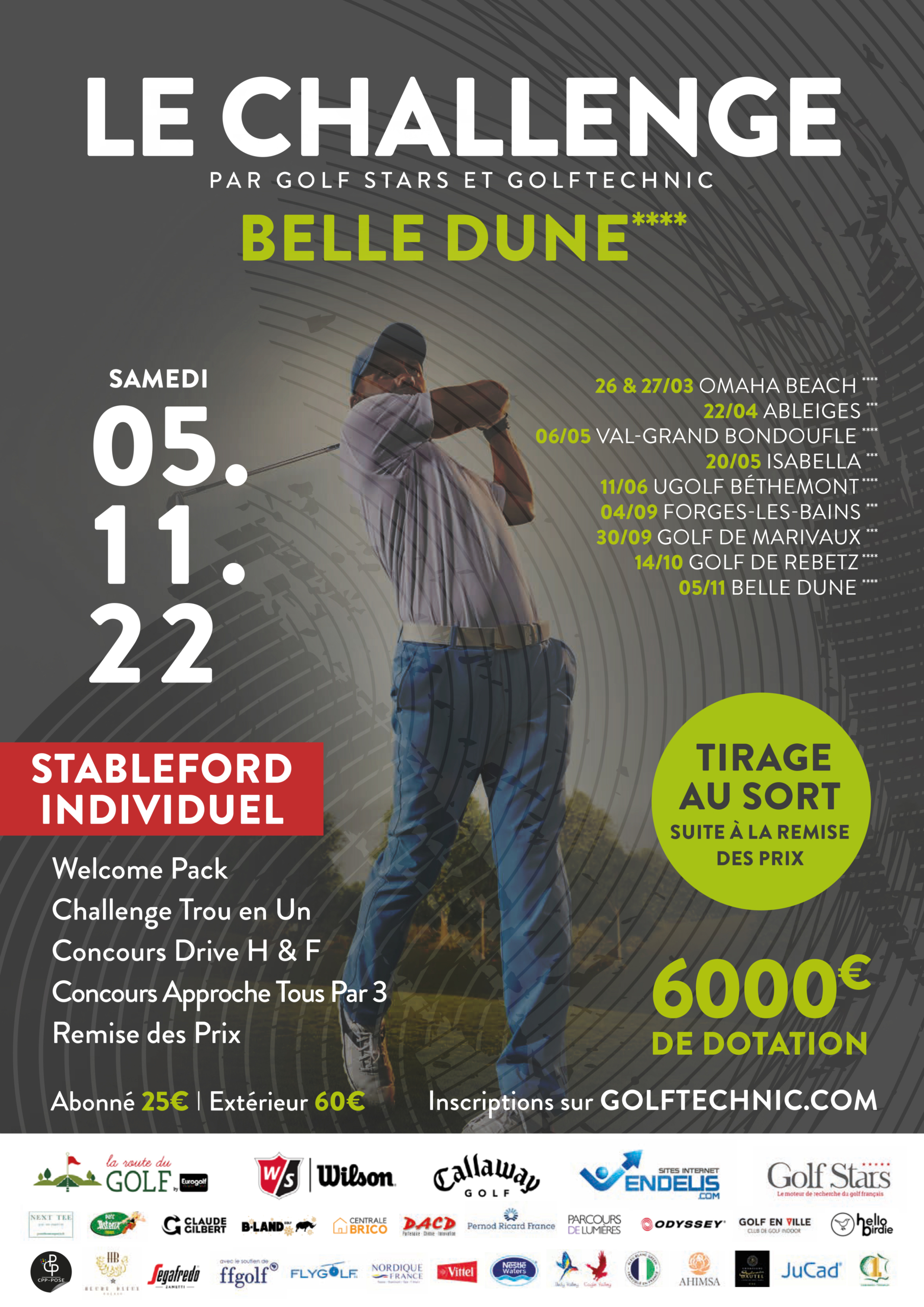 LE Challenge 2022 au Golf de Belle Dune