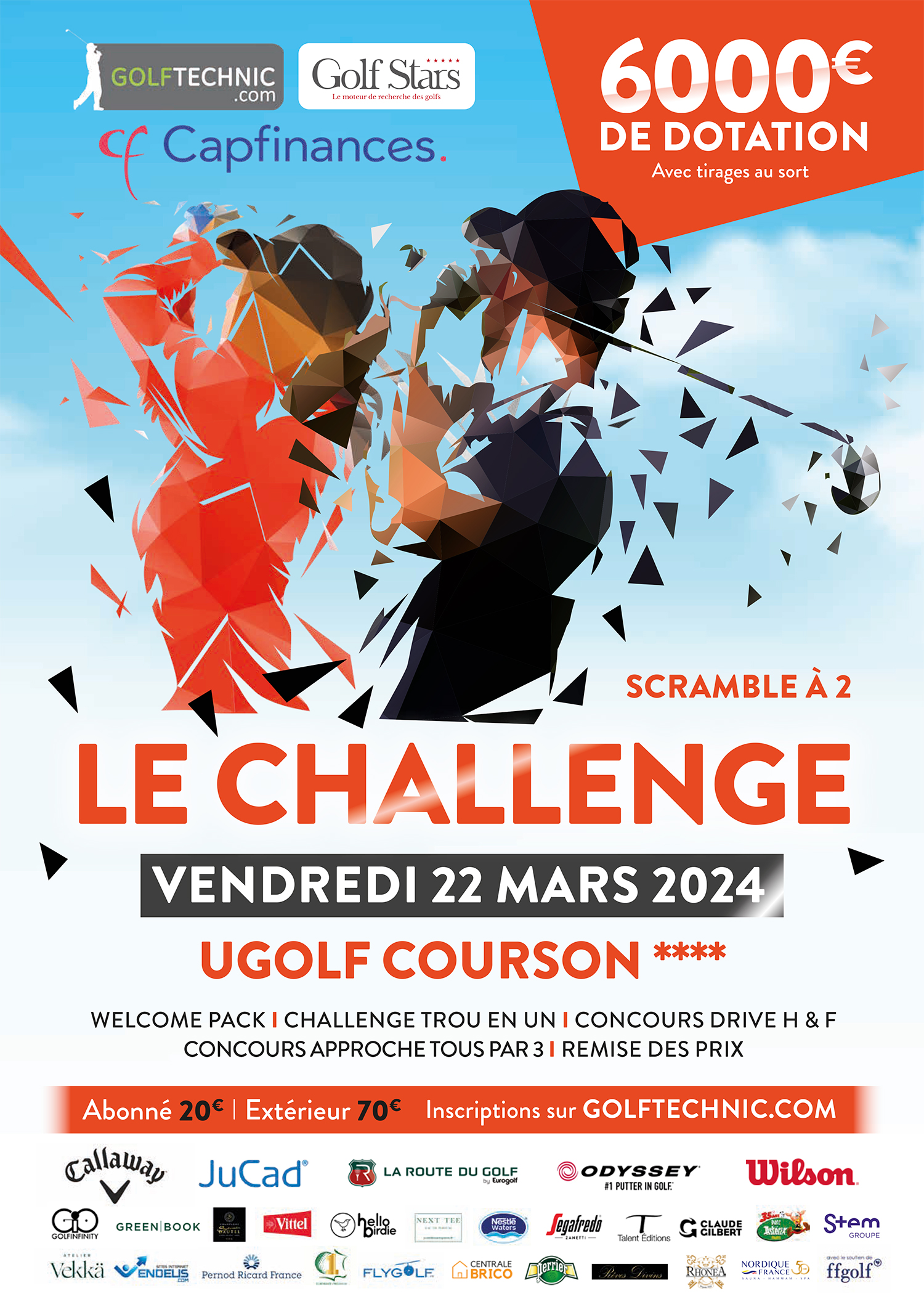 compétition de golf LE Challenge 2024