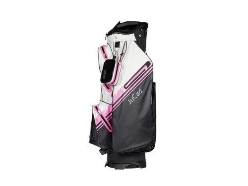 Sac Golf JuCad AQUASTOP Plus Facelift 2025 noir-gris-fuchsia – Image 3